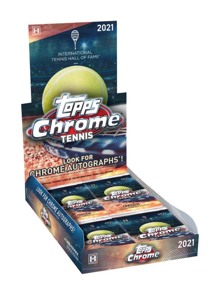 🎾🌟Ace Your Collection: Unveiling the 2021 Topps Chrome Tennis Cards 🌟🎾