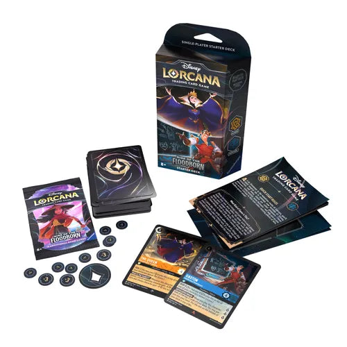 Disney Lorcana TCG - Set 2: Rise of the Floodborn Starter Deck