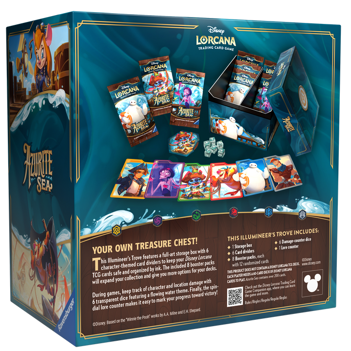 Disney Lorcana TCG - Set 6 Azurite Sea Illumineers Trove