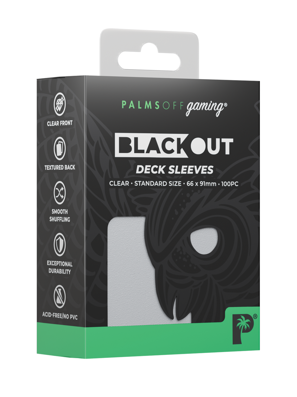 Blackout Deck Sleeves - Standard Size - CLEAR