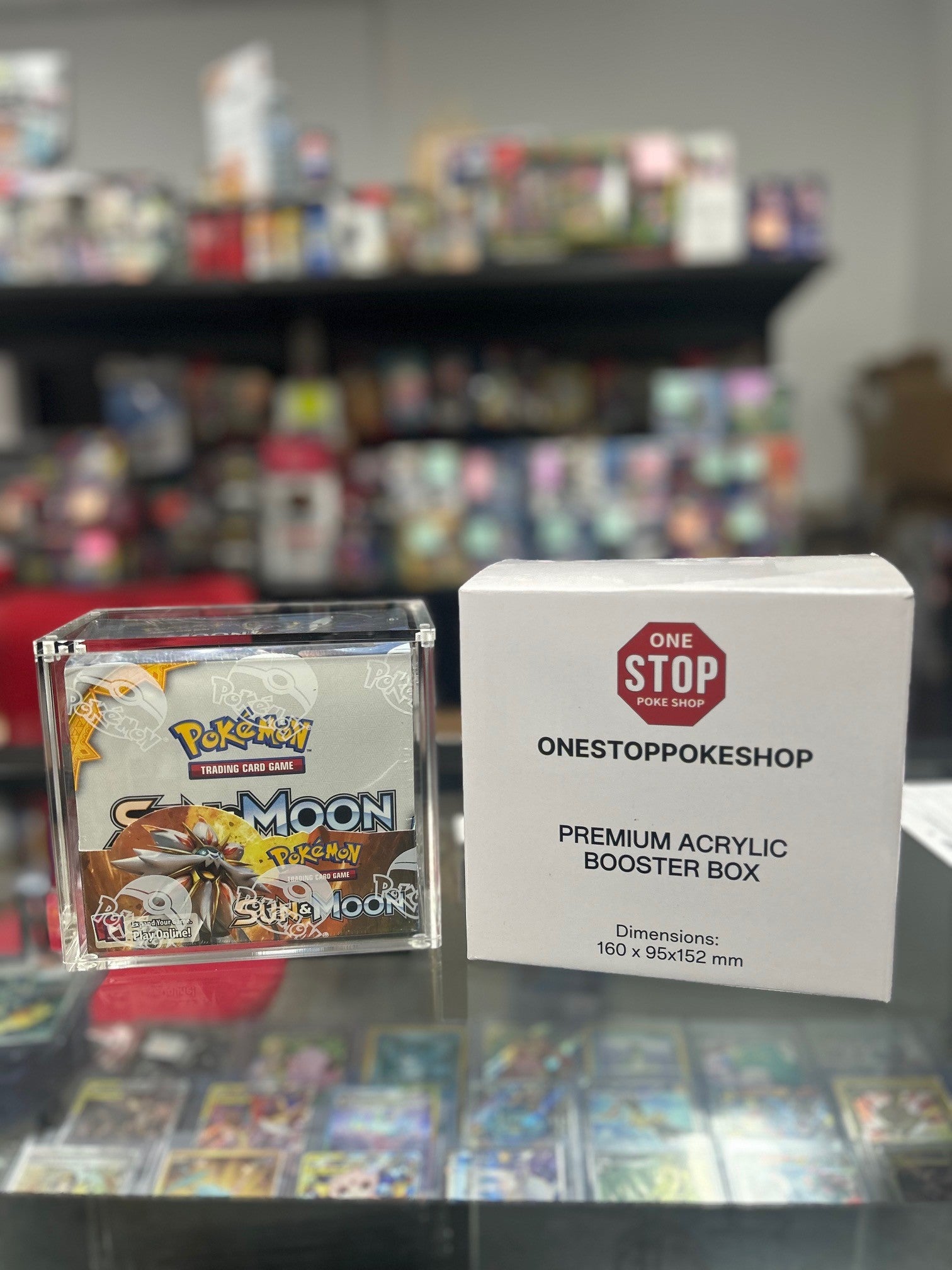 Acrylic Protector Case for Pokemon Booster Box One Stop Poke Shop Acrylic Protector Case for Pokemon Booster Box One Stop Poke Shop