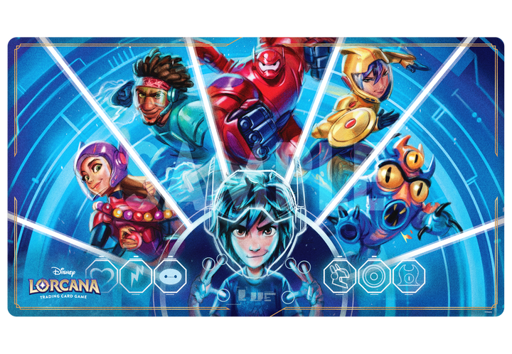 Disney Lorcana TCG - Set 7 Archazia's Island Playmat: We Could Be Immortals (Big Hero 6)
