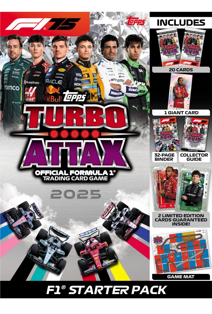F1 Turbo Attax 2025 Starter Pack