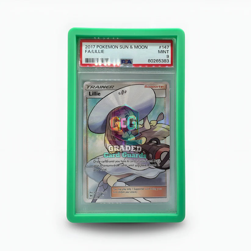 Graded Card Guards - ECTOPLASM GREEN