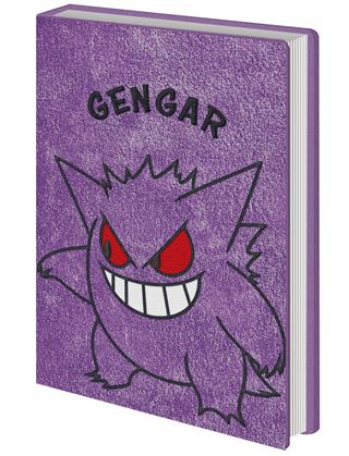 Pokemon - Gengar - A5 Plush Notebook