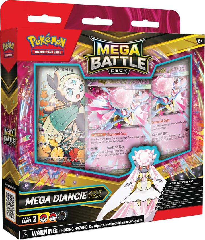 Pokemon TCG: Mega Battle Deck - Mega Gengar ex / Mega Diancie ex