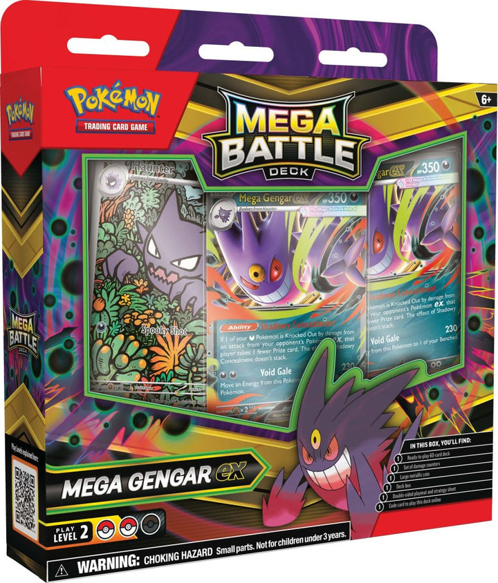 Pokemon TCG: Mega Battle Deck - Mega Gengar ex / Mega Diancie ex