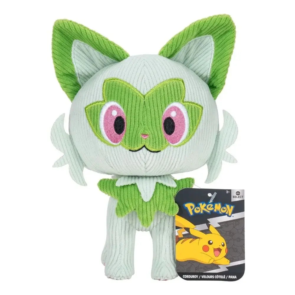 Pokemon Sprigatito 8" Plush - Couduroy