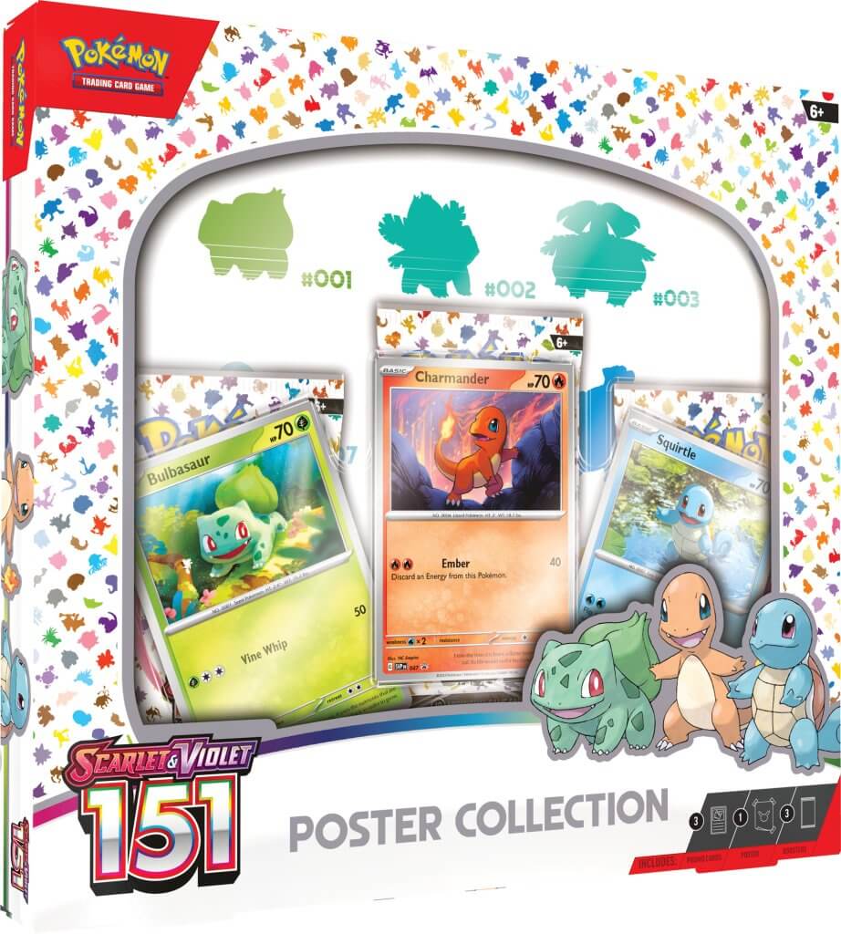 POKEMON TCG Scarlet & Violet 151 Poster Collection