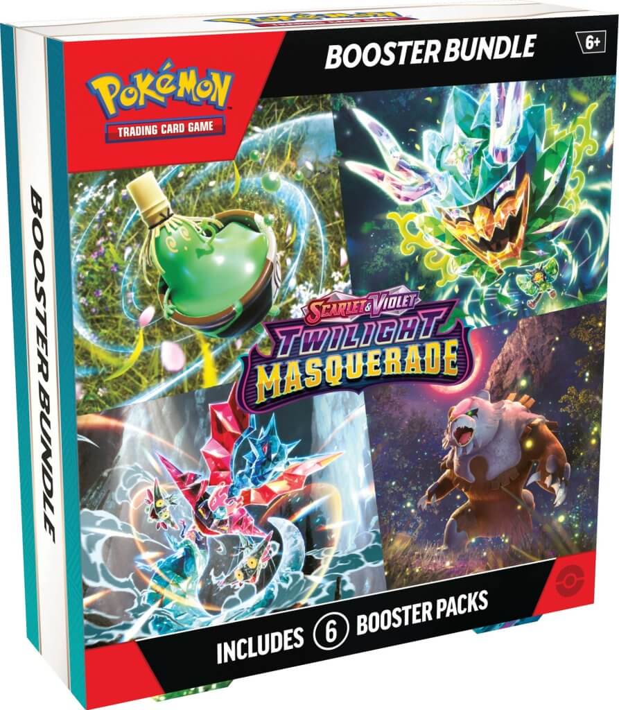 POKEMON TCG Scarlet & Violet 6 Twilight Masquerade Booster Bundle