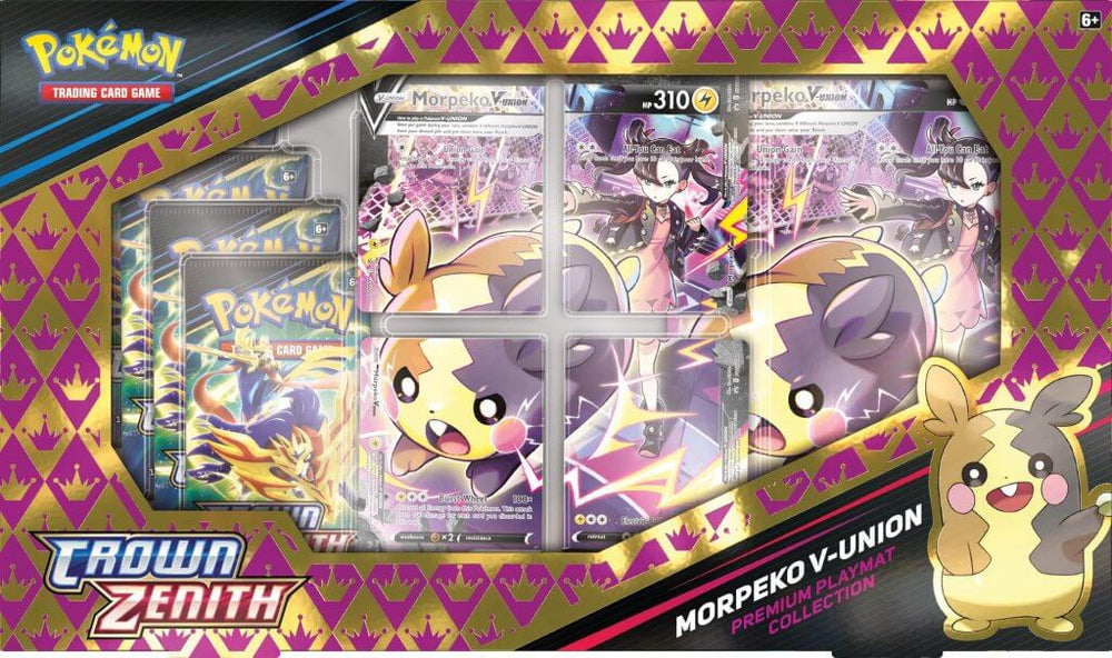 Crown Zenith Premium Playmat Collection - Morpeko V Union Box