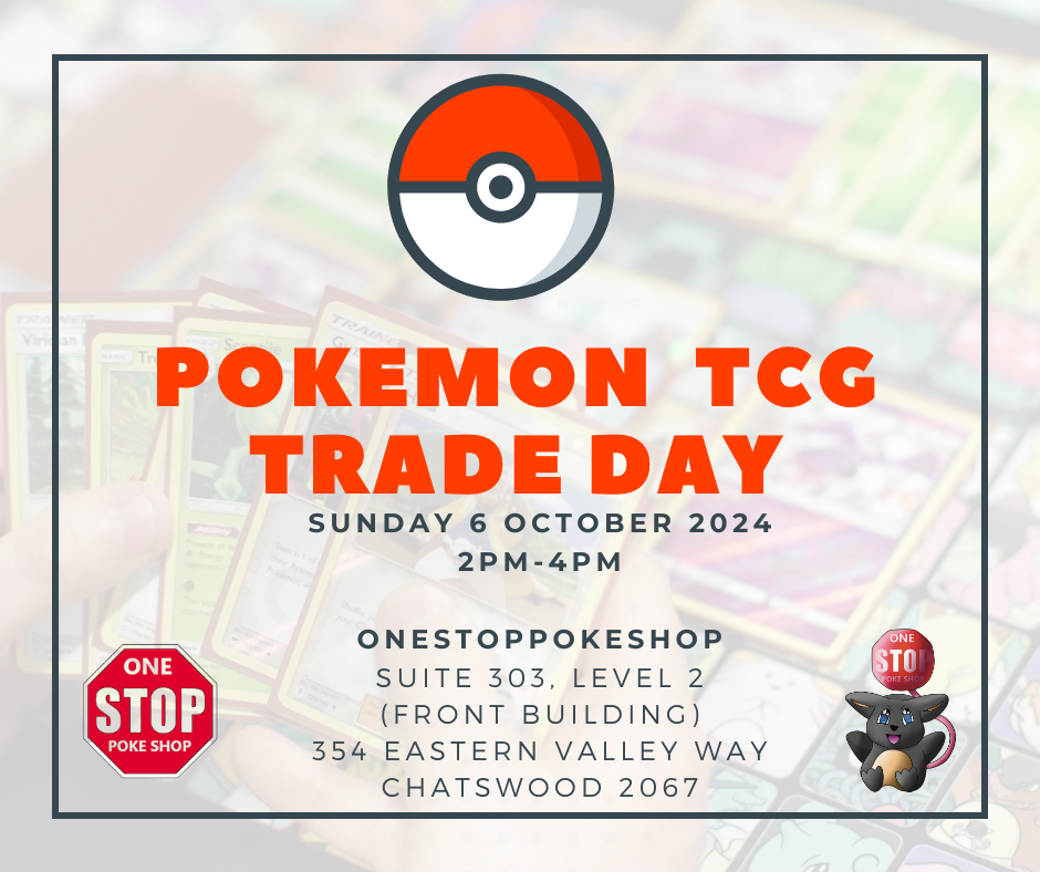 Onestoppokeshop Trade Day 6 October 2024