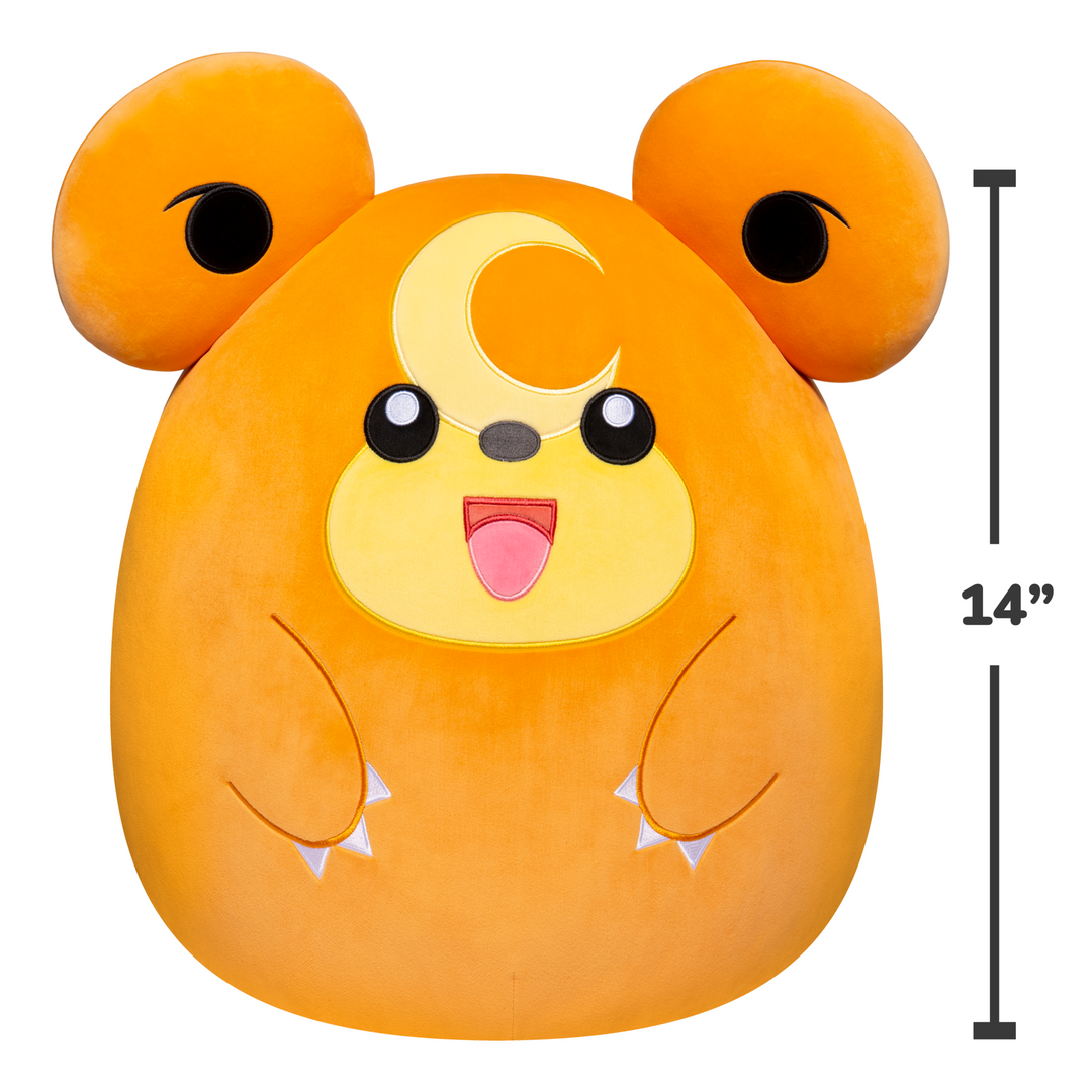 Pokemon Squishmallow - 14" Teddiursa Plush