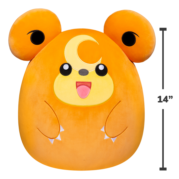 Pokemon Squishmallow - 14" Teddiursa Plush