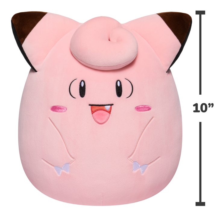 Pokemon Squishmallow - 10" Clefairy Plush