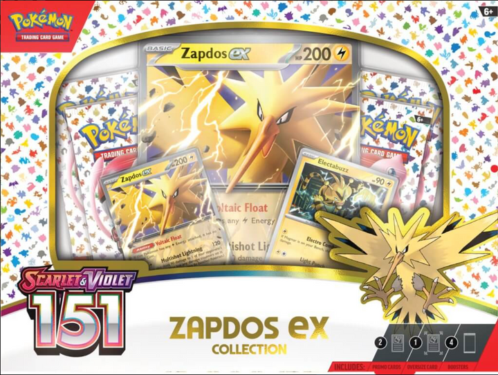 POKEMON TCG Scarlet & Violet 151 Collection—Zapdos ex