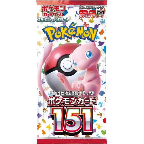 Pokemon TCG - Japanese - SV2A 151 Booster Pack