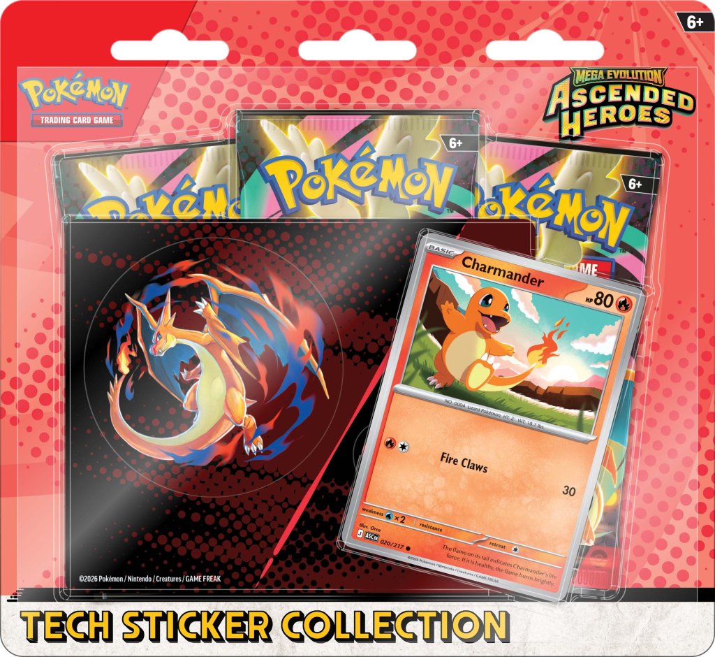 Pokemon TCG - Ascended Heroes Tech Sticker Collection