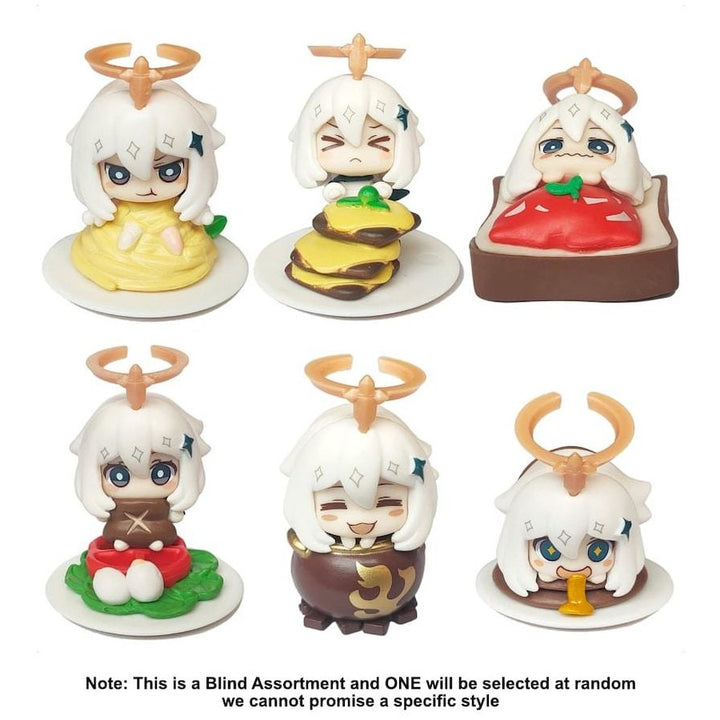Genshin Impact Paimon Food Theme Figure Blind Box
