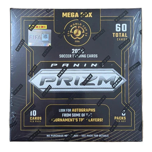 2025 Panini Prizm FIFA World Cup Soccer Mega Box