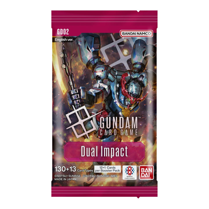 Gundam Card Game: Booster Display – Dual Impact [GD02] - 1 per customer