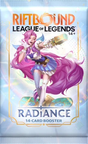 Riftbound: League of Legends TCG – Booster Pack – Radiance (Single Pack)