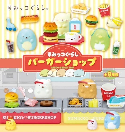 Re-Ment Sumikko Gurashi: Sumikko Burger Shop Blind Box
