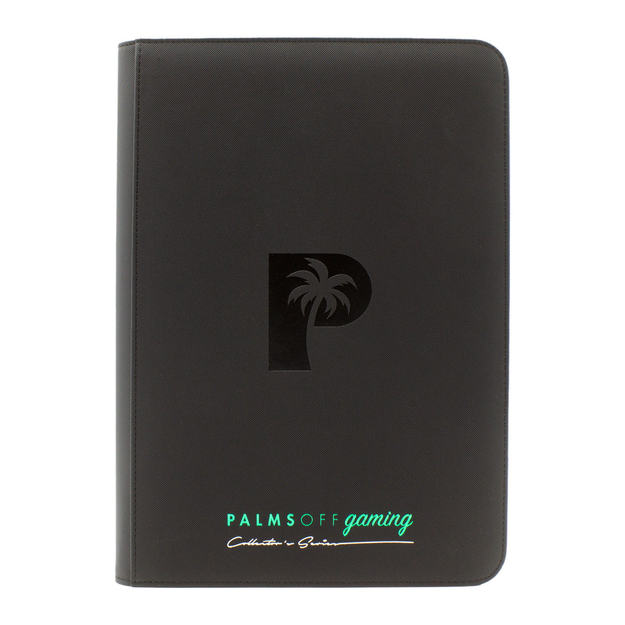 Palms Off Gaming - Collector's Series TOP LOADER Zip Binder - BLACK