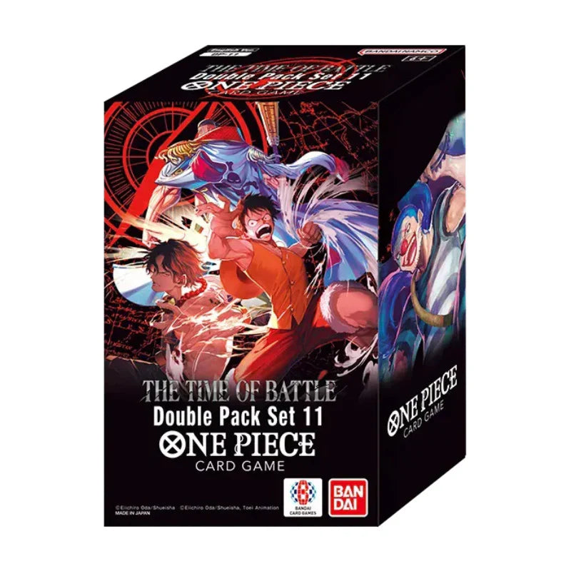 One Piece Card Game: Double Pack Display – The Time of Battle [DP-11]