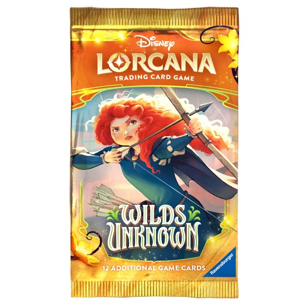 Disney Lorcana - TCG - Wilds Unknown Booster Pack (single pack)