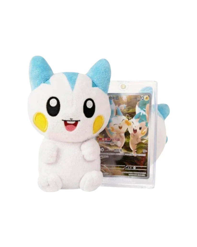 Pokemon TCG - Chinese: Nuzzle Cheeks Plush Toy Card Display Blind Box