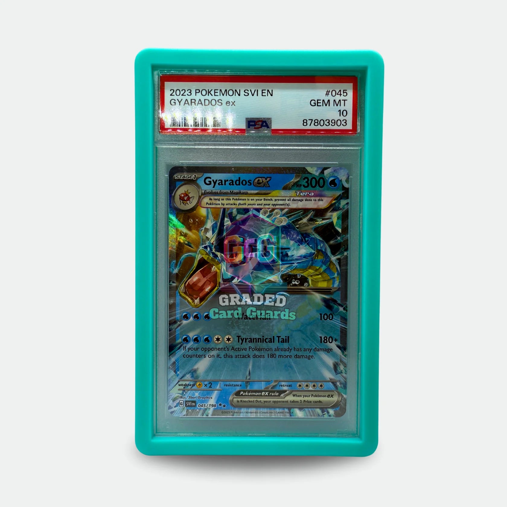 Graded Card Guards - LAGOON GLOW TURQUOISE One Stop Poke Shop Graded Card Guards - LAGOON GLOW TURQUOISE One Stop Poke Shop