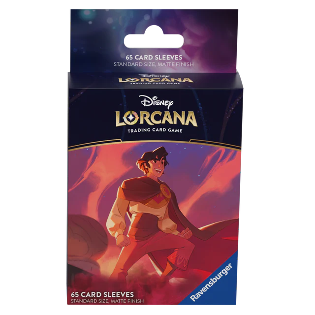 Disney Lorcana TCG - Set 5 - Shimmering Skies - Sleeves Alladin