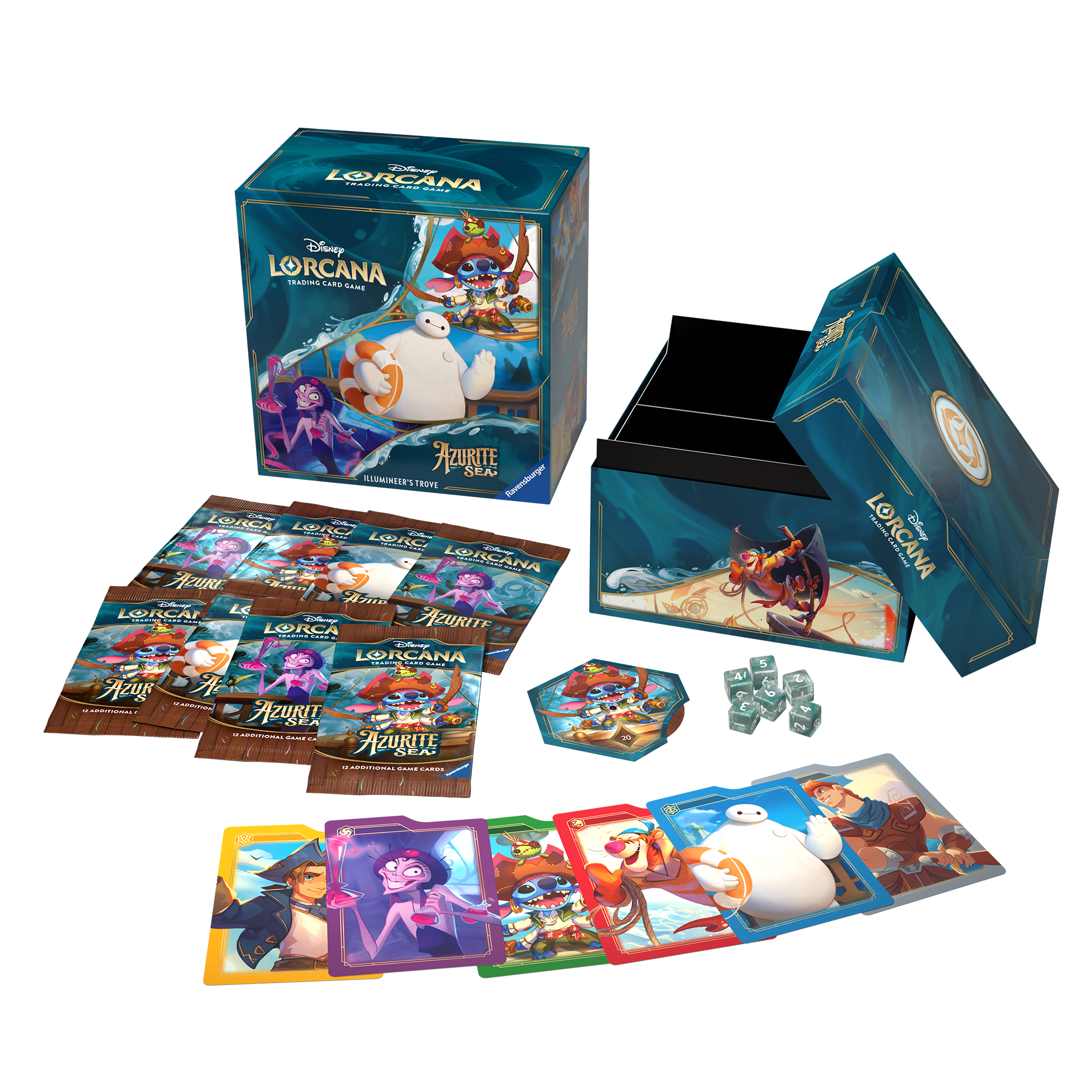 Disney Lorcana TCG - Set 6 Azurite Sea Illumineers Trove