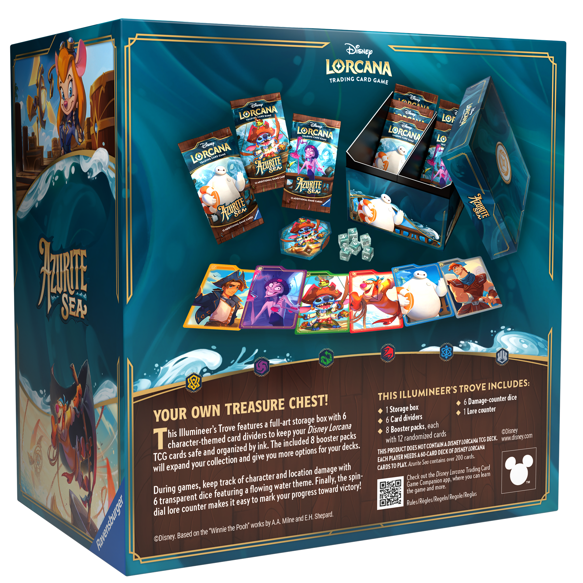 Disney Lorcana TCG - Set 6 Azurite Sea Illumineers Trove