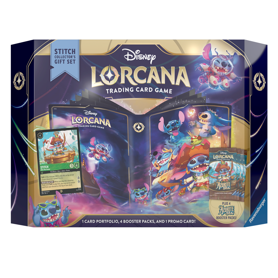 PRE ORDER Disney Lorcana TCG - Set 6 Azurite Sea Stitch Collector's Gift Set