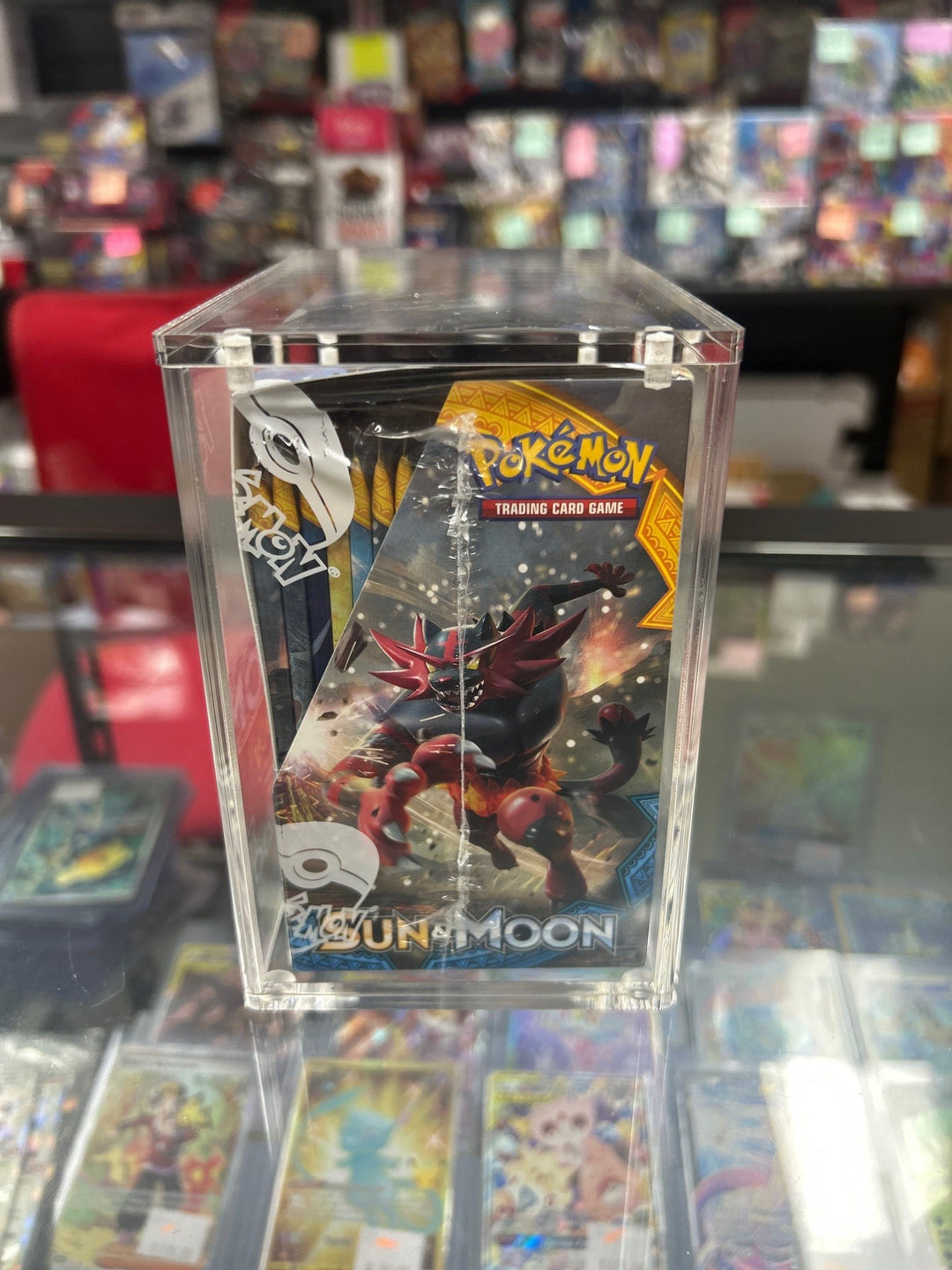 Acrylic Protector Case for Pokemon Booster Box