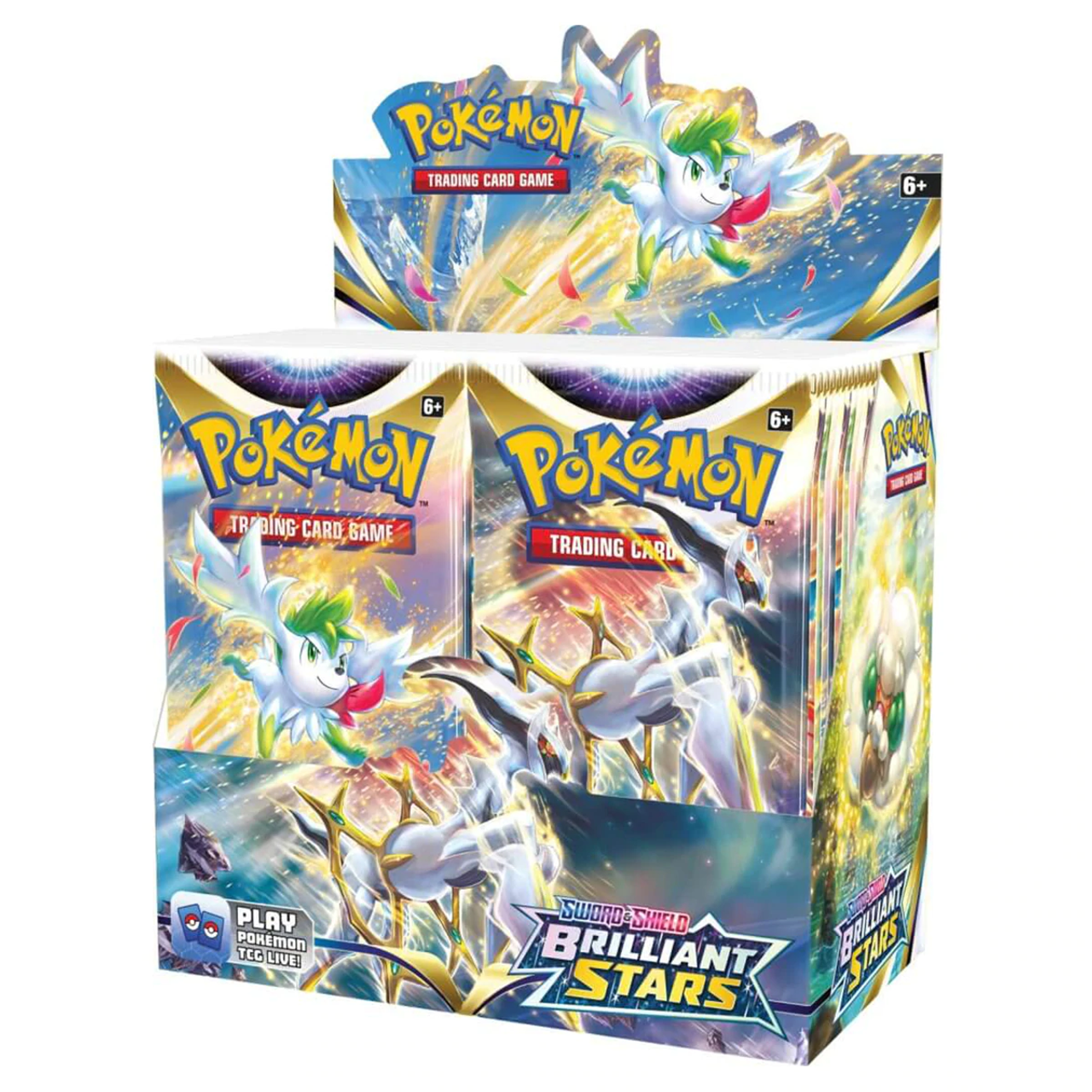 Pokemon TCG - Sword & Shield - Brilliant Stars Booster Box (Include Acrylic)