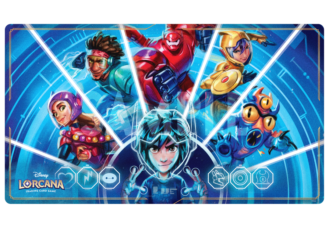 Disney Lorcana TCG - Set 7 Archazia's Island Playmat: We Could Be Immortals (Big Hero 6)
