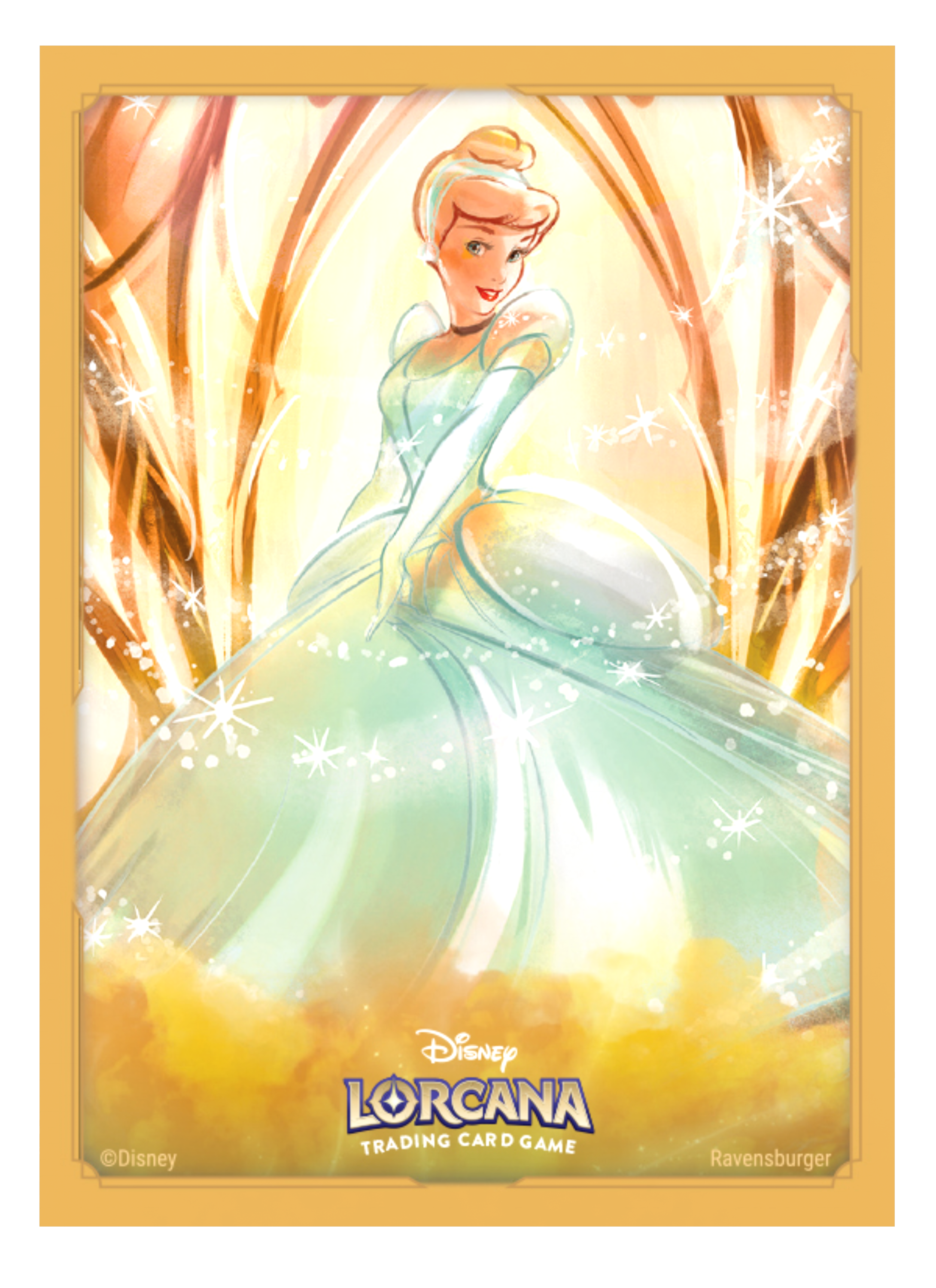Disney Lorcana TCG - Set 7 Archazia's Island Sleeves: Cinderella - Ballroom Sensation