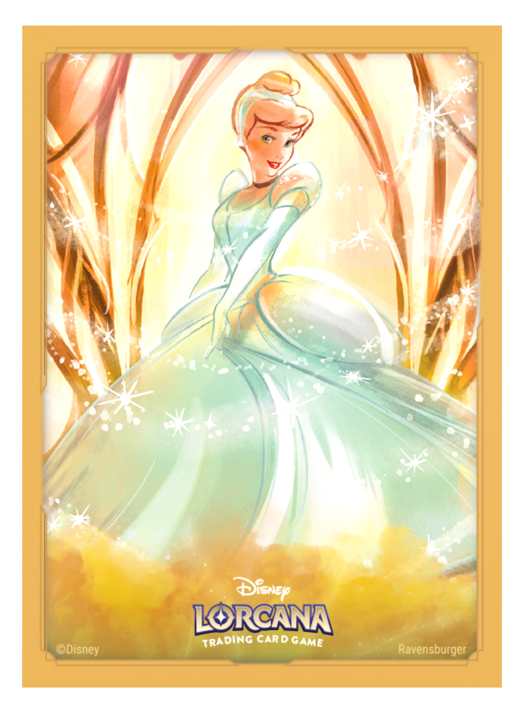 PRE ORDER Disney Lorcana TCG - Set 7 Archazia's Island Sleeves: Cinderella - Ballroom Sensation