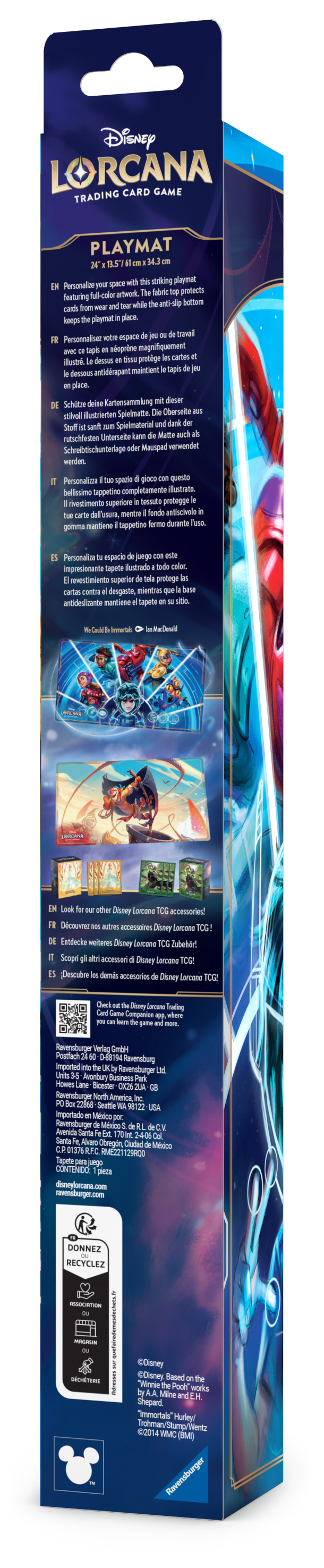 Disney Lorcana TCG - Set 7 Archazia's Island Playmat: We Could Be Immortals (Big Hero 6)