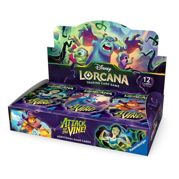 PRE ORDER Disney Lorcana TCG - Set 13: Attack of the Vine! Booster Box