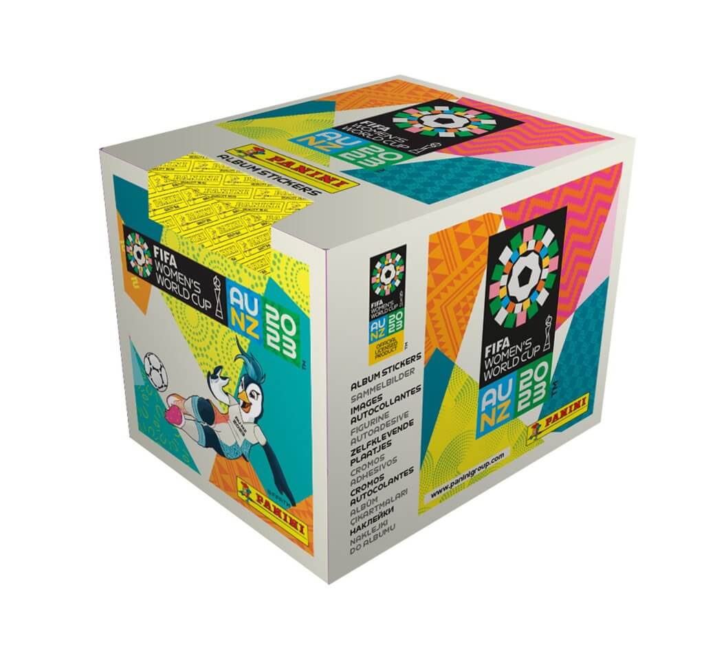 PANINI 2023 FIFA Women's World Cup Sticker Collection Box