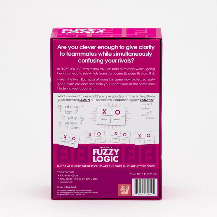 Fuzzy Logic Fun Family Board Game