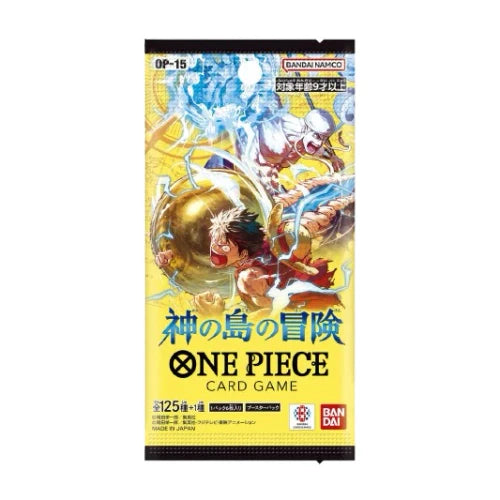 One Piece Card Game - Adventure on KAMI’s Island Booster Pack OP-15 Booster Pack [Japanese] (SINGLE PACK)