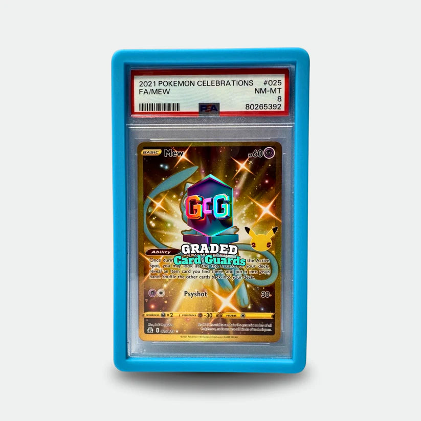 Graded Card Guards - STORMBREAKER BLUE