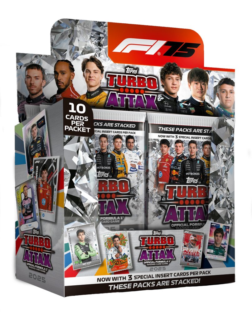 F1 Turbo Attax 2025 Booster Box