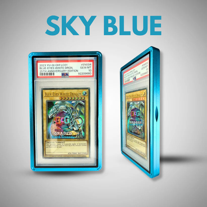 Graded Card Guards - Magnetic Card Guard - SKY BLUE