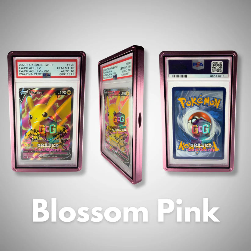 Graded Card Guards - Magnetic Card Guard - PINK
